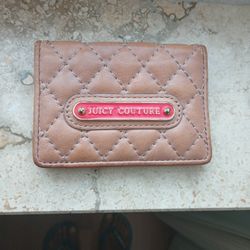 Juicy Couture Brown Leather Wallet Perfect Condition 