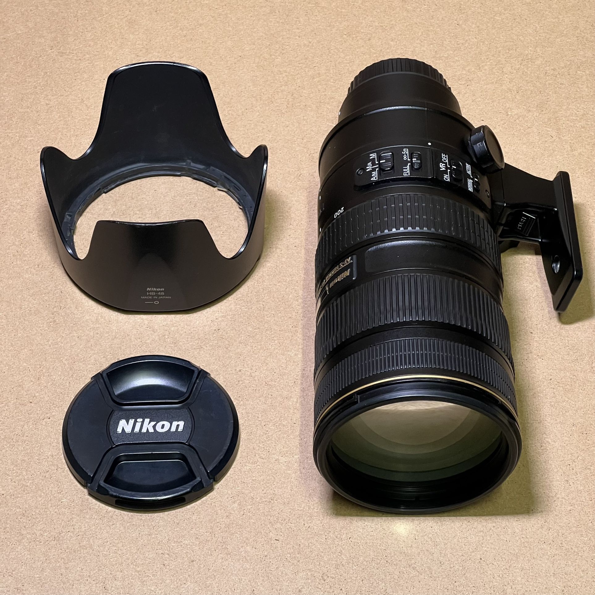 NIKON AF-S NIKKOR 70-200mm F/2.8 G II ED VR N Lens