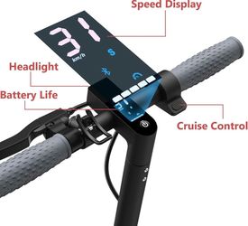 Electric Scooter for Adults, 8.5/10/14" Tires, 19/22Mph, 350W/500W Motor, 21-28 Miles Range, Folding E-Scooter with Dual Suspension,APP Contro