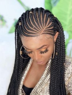36inch Braided Wig