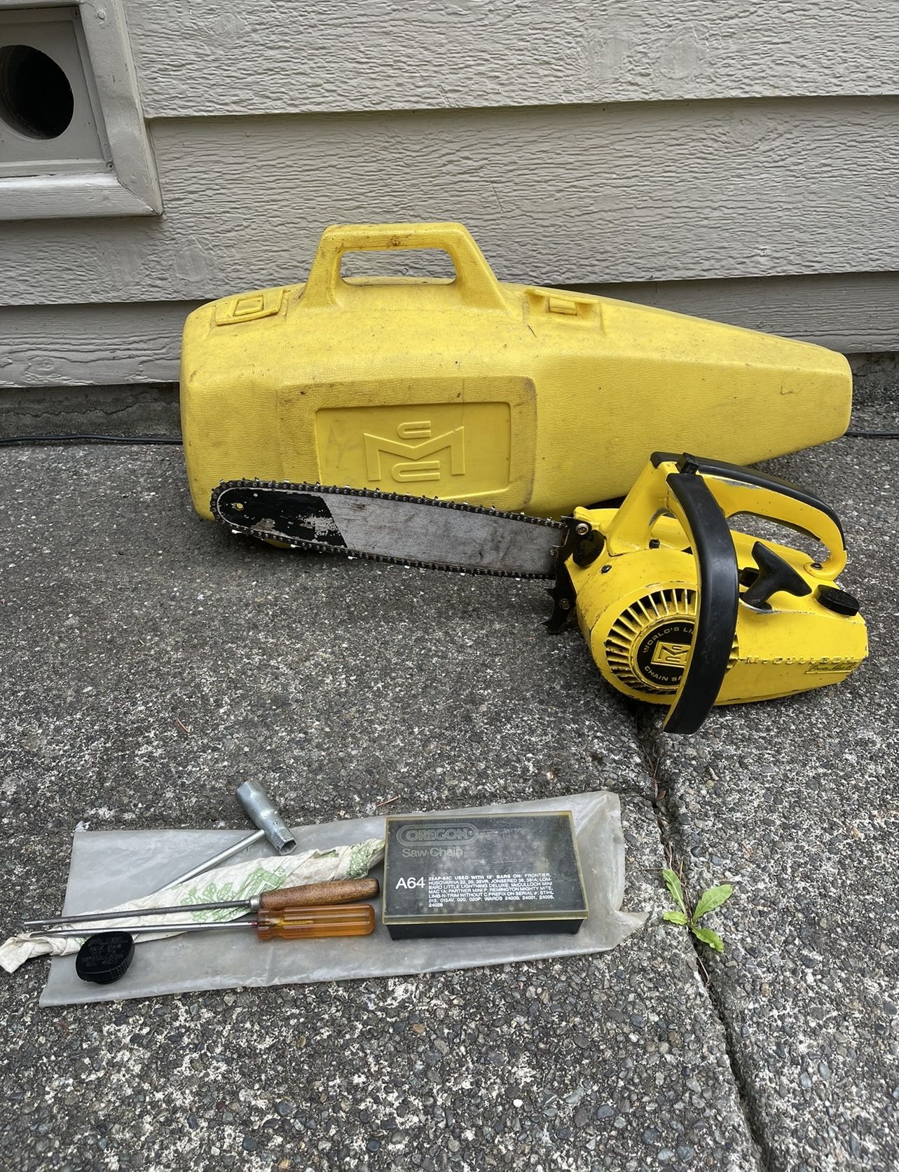 Mculloch Power Mac 6 Gas Chainsaw