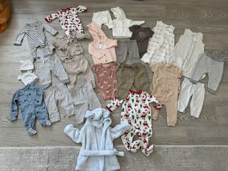 Baby Clothing Bundle, NB-9M