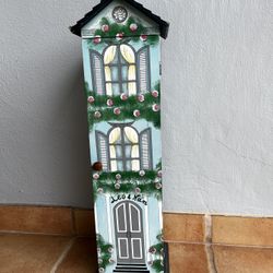 Bird House With Shelves…26” Height By 7.5” Wide…7.5” Deep…SEE ALL PICTURES… AS IS…$10