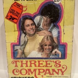 Three’s Company Complete Sticker Set 1978