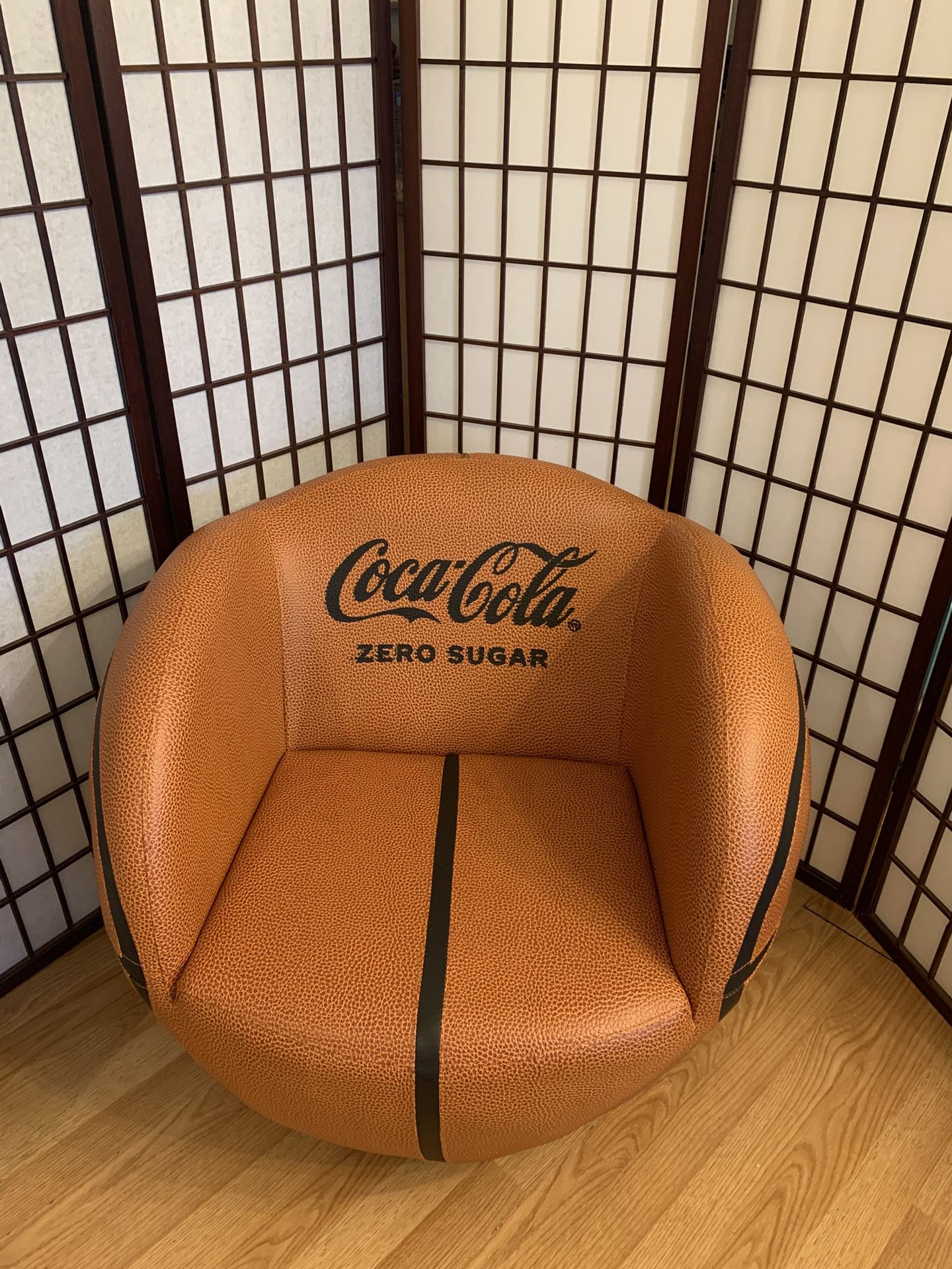 Coca-Cola x NCAA March Madness 360 Basketball Lounge Chair – Limited Edition – RARE