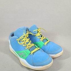 Men's Nike Air Jordan Ace 23. Size 11.5. 2012 Blue, yellow, green and white