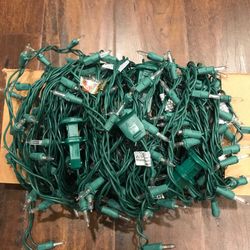 Christmas tree lights