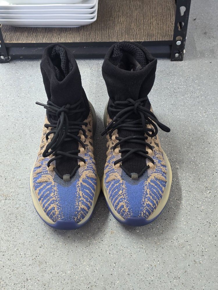 Adidas Yeezy Basketball Knit Slate Azure Size 11