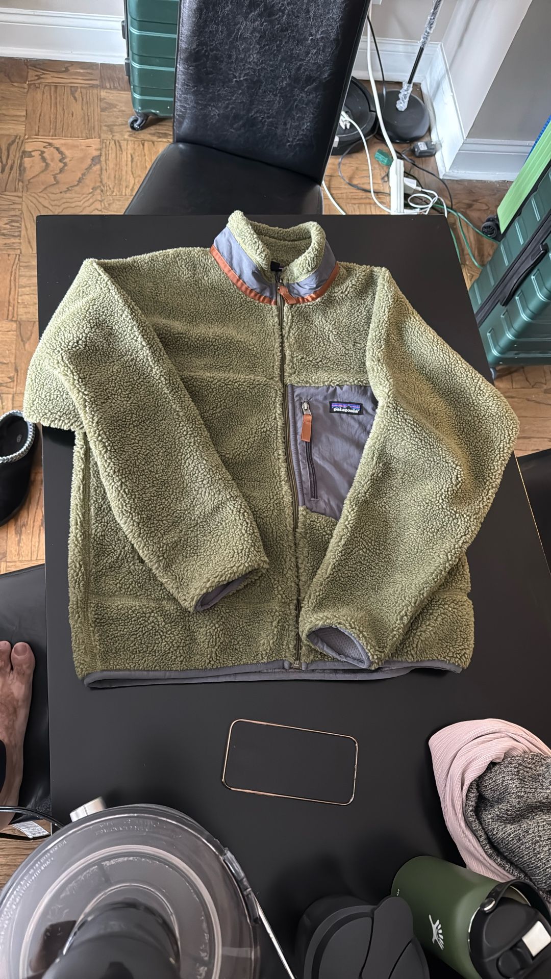 Patagonia Vintage Green Fleece Jacket