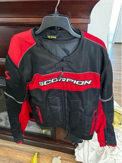 Scorpion Motorcycle Jacket with pads SMALL
