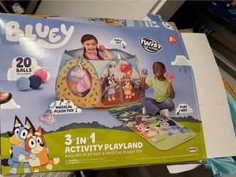 Bluey 3in1 activity playland