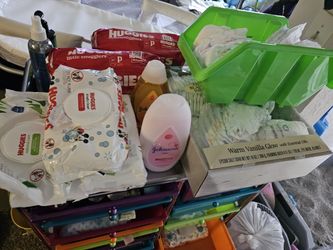 Premier Diapers, Wipes Shampoo And Lotion