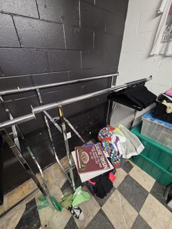 Strong H-rack Clothing Rack, Just One Available 