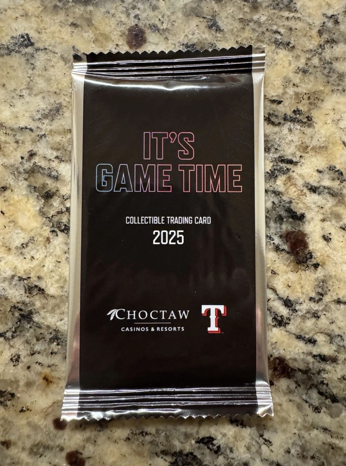 Texas Rangers Choctaw Trading Card Collectible 2025 