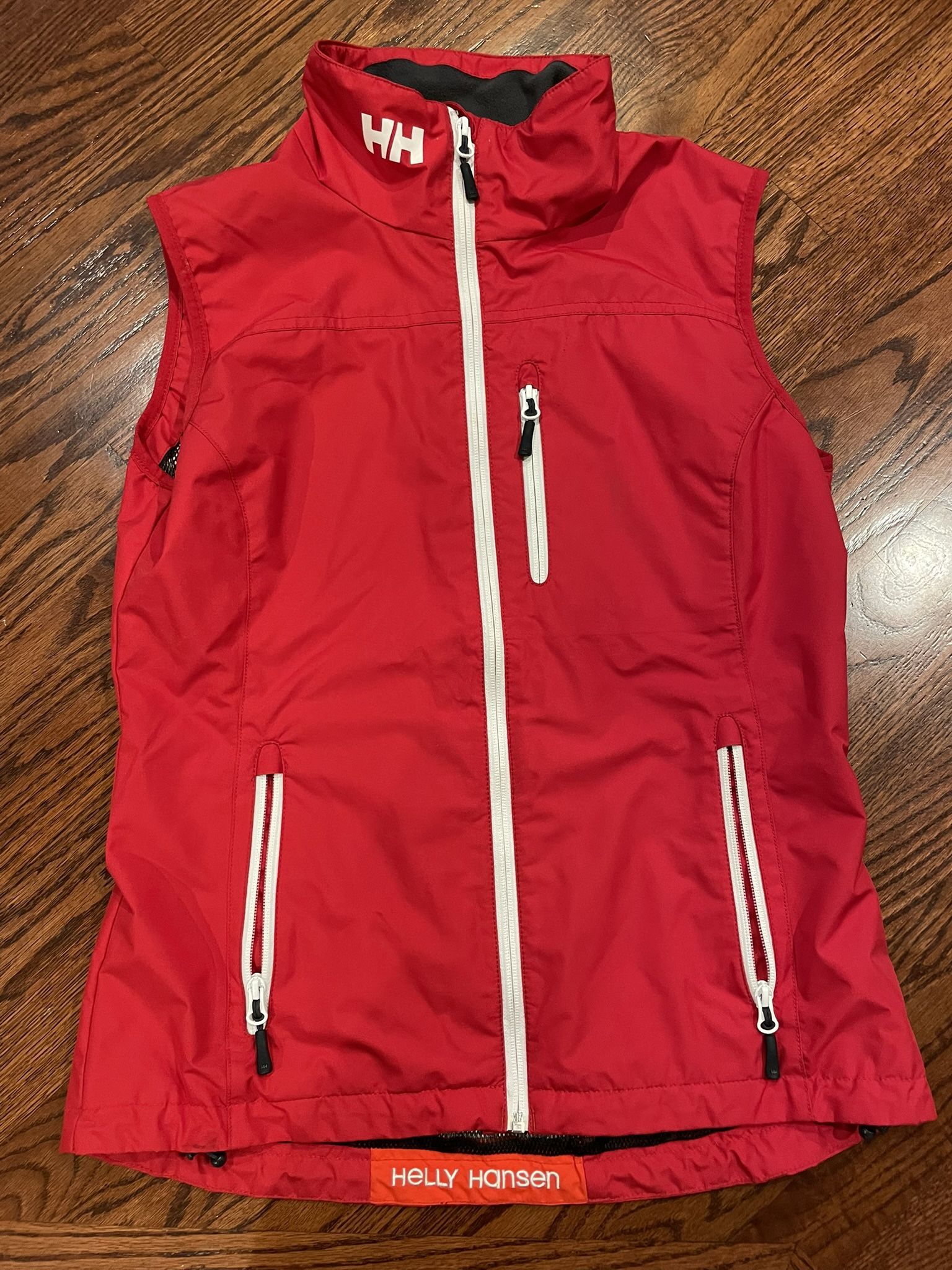 Helly Hansen Women's L Red Crew Vest