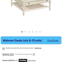 Summer Hill Coffee Table