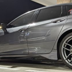 2021+ Acura TLX OEM Aero Side Underbody Spoiler (Modern Steel Metallic)