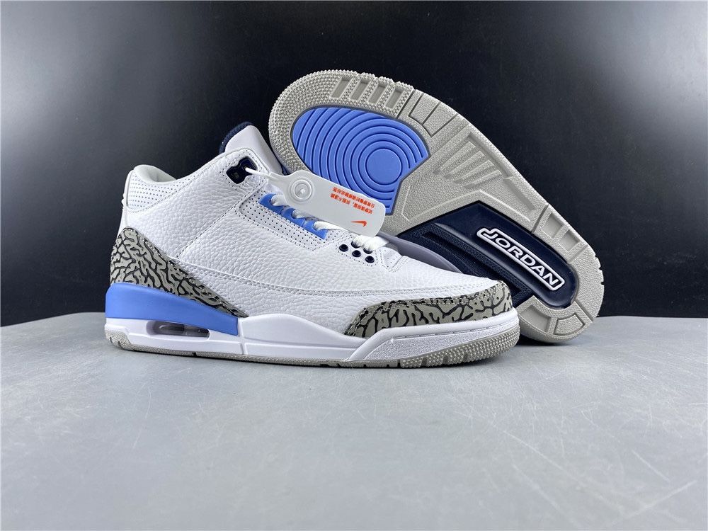 AIR JORDAN 3 RETRO \'UNC\' (read description before messaging)