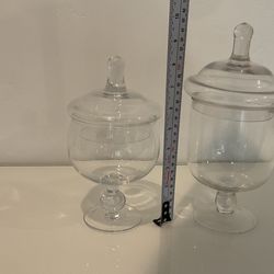 Glass Vases With Lid Murano GLASS ITALY BRAND NEW!! NEVER USED!! PERFECT CONDITIONS!!