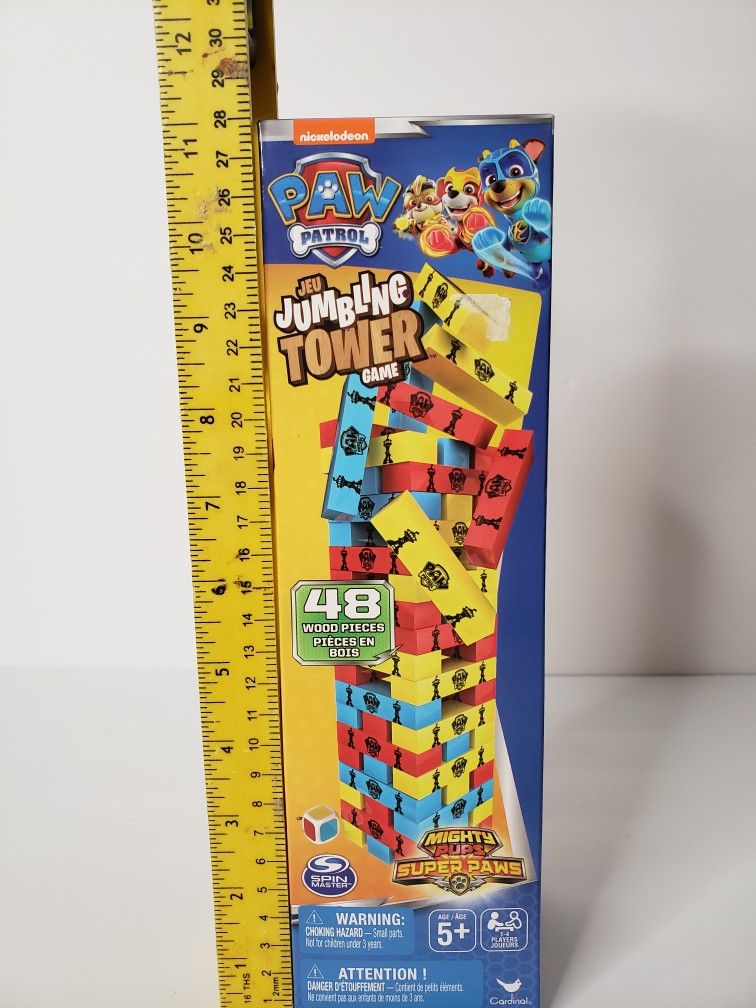 Paw Patrol Jenga BRAND NEW!
