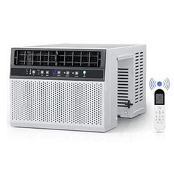 Joy Pebble 10000 BTU ASHRAE/8100 Btu SACC Window Air Conditioner. 400 Square Feet Remote