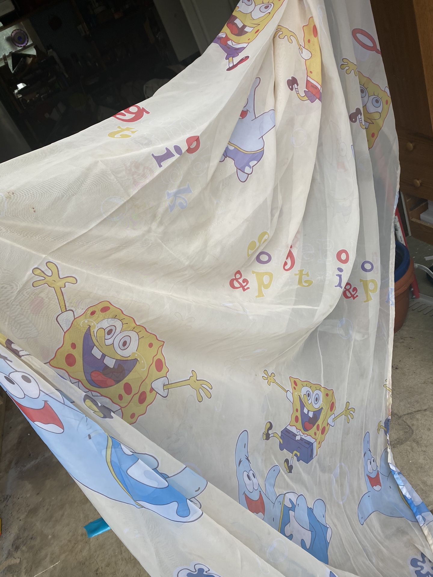 Sponge Bob Curtains