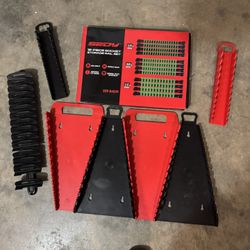 Wrench (Long and Stubby) Organizers also have socket rails. US General brand 