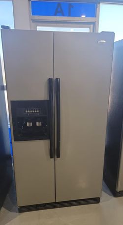 Whirlpool Side-by-Side Stainless Steel Refrigerator Fridge
