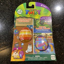 LeapFrog RockIt Twist Dual Game Pack: Penelope Penguin: Pet Detective and Animals, Animals, Animals