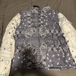 Blue Levi’s Puffer