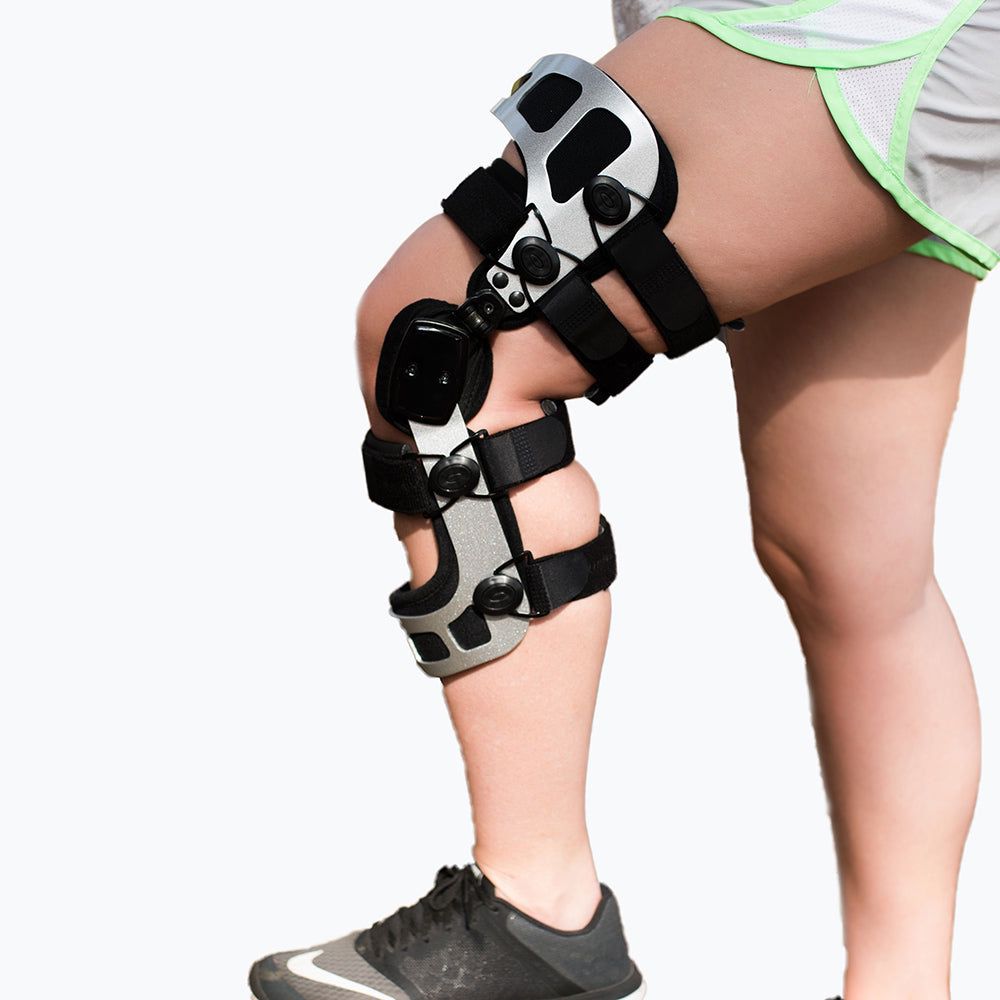 Double Upright Knee Brace Orthosis