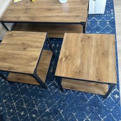 Two End Tables (Coffee Table Avail)