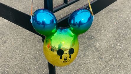 Big Mickey head shaped hard plastic storage for kids