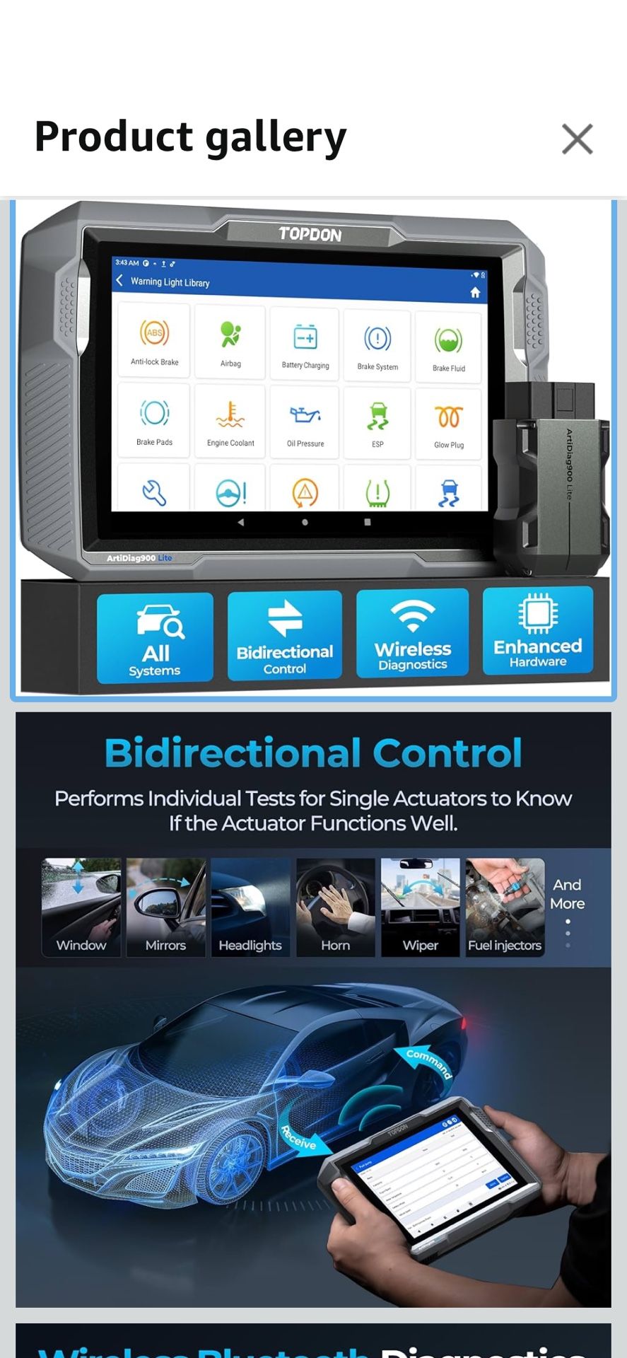 Topdon Arti900 lite Top Of The Line Scanner