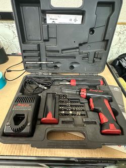 Snap-on CTS561CLS 7.2V Cordless Screwdriver Kit – Needs Batteries