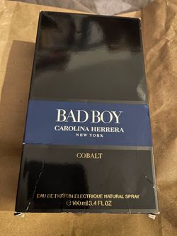 Carolina Herrera: Bad Boy Cobalt Eau de Parfum 3.4fl Oz Men’s Cologne