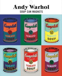 6 Andy Warhol Soup Can Magnets