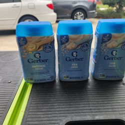 Gerber Rice And Oatmeal Cereal