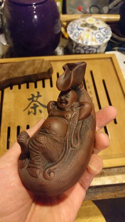 Chinese Handmade Zisha Buddha(Pre-owned) 