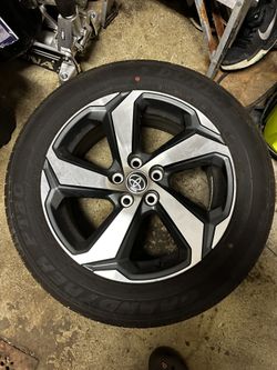 2023 Oem Rav 4 18 Inch Oem Rims And Tires