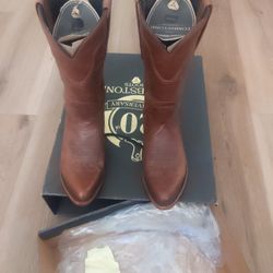 8.5 Tombstone Leather Boots