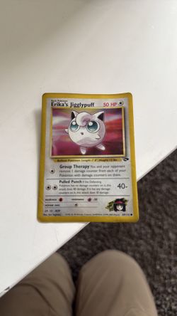 Extremely damaged Erika’s Jigglypuff 1995,96,98