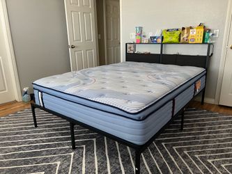 Queen sized Bed frame and Sealy mattress needs to go!