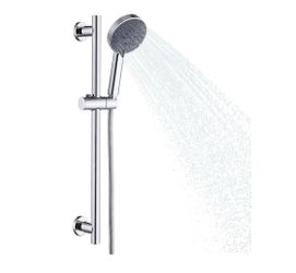Adjustable Handheld Shower Head with Slide Bar and Hose