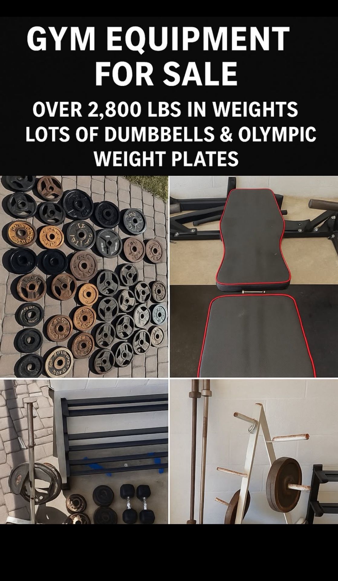 ποΈββοΈMASSIVE Home Gym Equipment Sale (Over 2,800 lbs Total!) ποΈββοΈ