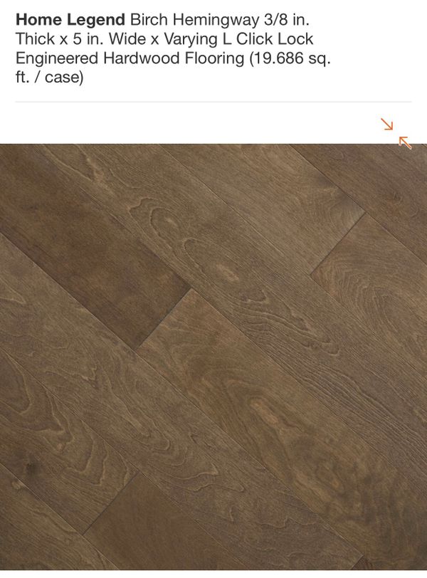 Home Legend Birch Hemingway 3 8 In Thick X 5 Wide Varying L Home Legend Birch Hemingway 3 8 In Thick X 5 Wide Varying L Lock Engineered Hardwood Flooring For Glendale Az Offerup