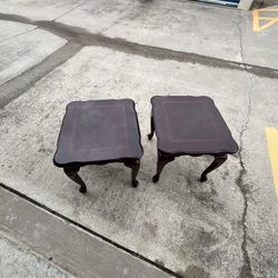 Royal plush side tables $80