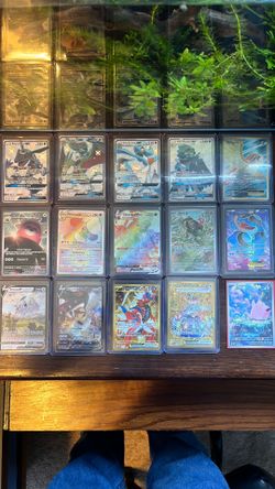 Different Pokemon cards