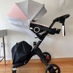 Stokke Xplory Pink Stroller 