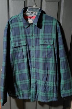 Men's LL BEAN Flanel Shirt Jacket | XLarge